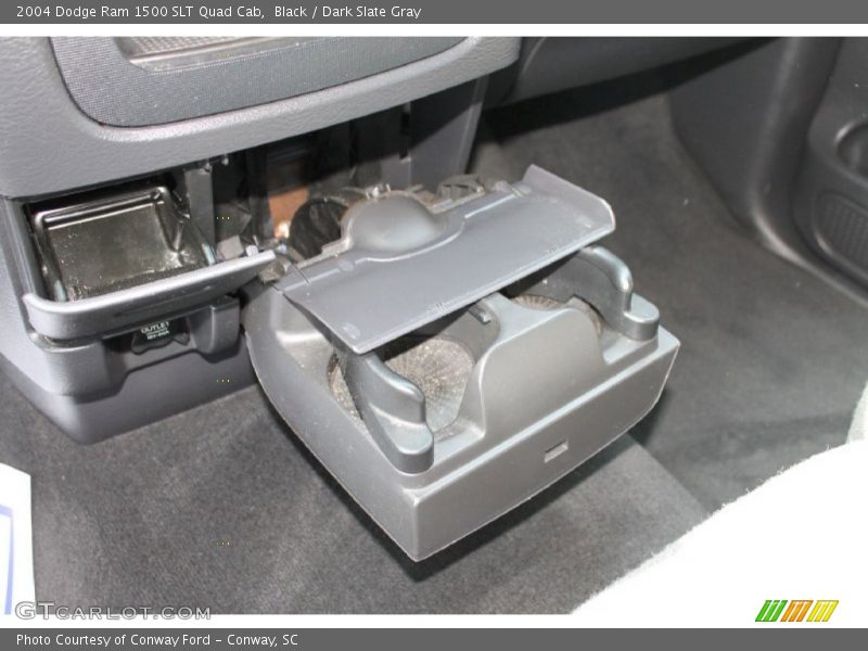 Black / Dark Slate Gray 2004 Dodge Ram 1500 SLT Quad Cab