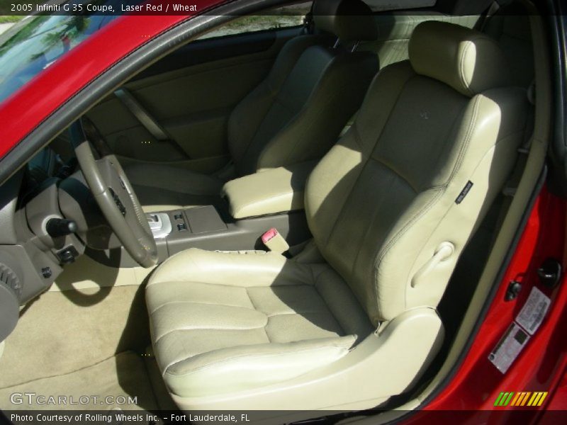 Laser Red / Wheat 2005 Infiniti G 35 Coupe