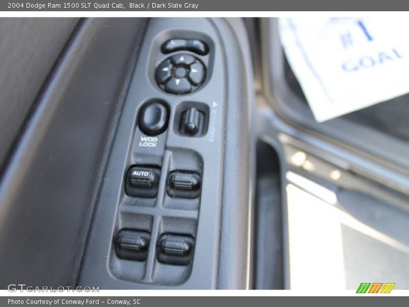 Black / Dark Slate Gray 2004 Dodge Ram 1500 SLT Quad Cab