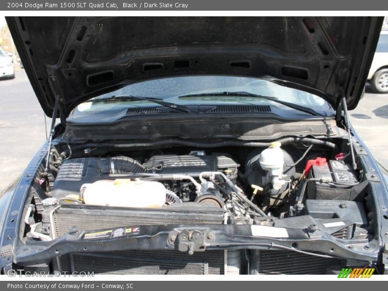 Black / Dark Slate Gray 2004 Dodge Ram 1500 SLT Quad Cab