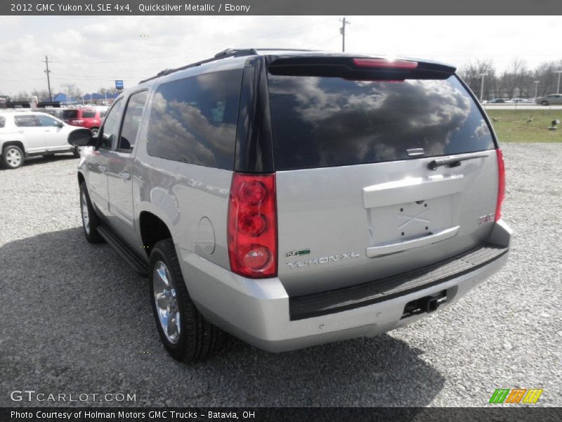 Quicksilver Metallic / Ebony 2012 GMC Yukon XL SLE 4x4