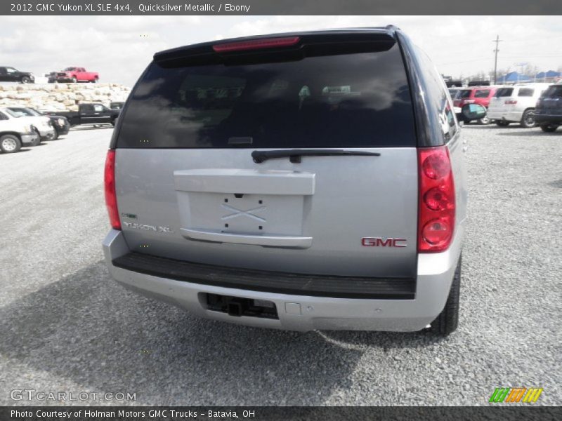 Quicksilver Metallic / Ebony 2012 GMC Yukon XL SLE 4x4