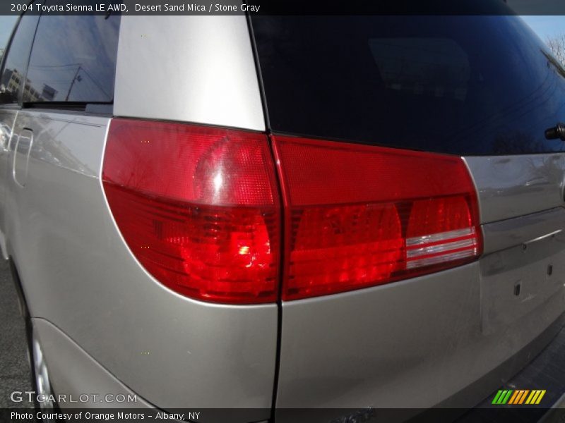 Desert Sand Mica / Stone Gray 2004 Toyota Sienna LE AWD