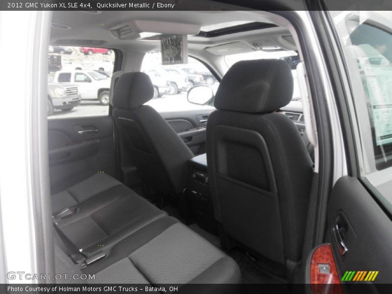 Quicksilver Metallic / Ebony 2012 GMC Yukon XL SLE 4x4