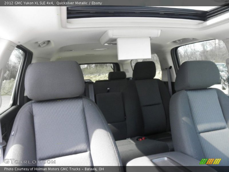 Quicksilver Metallic / Ebony 2012 GMC Yukon XL SLE 4x4