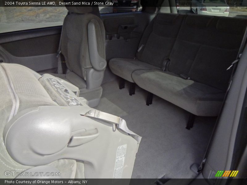 Desert Sand Mica / Stone Gray 2004 Toyota Sienna LE AWD