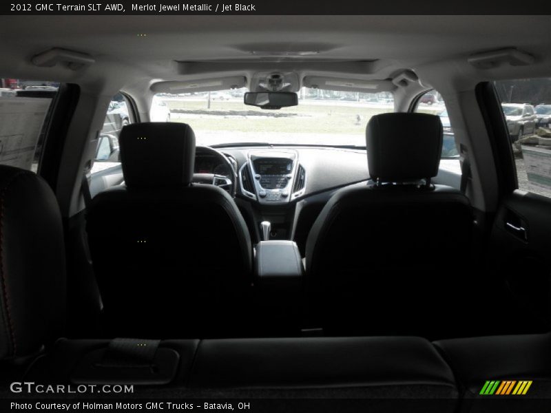 Merlot Jewel Metallic / Jet Black 2012 GMC Terrain SLT AWD