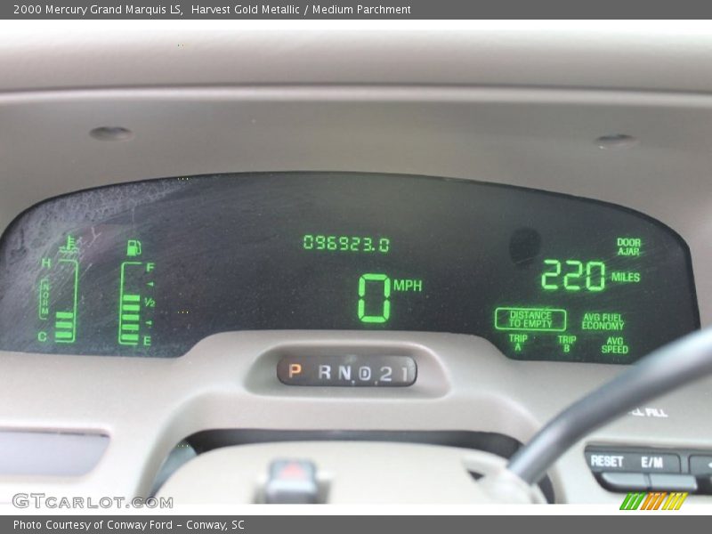  2000 Grand Marquis LS LS Gauges