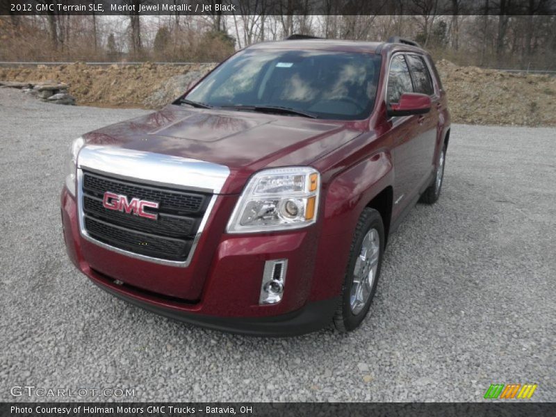 Merlot Jewel Metallic / Jet Black 2012 GMC Terrain SLE
