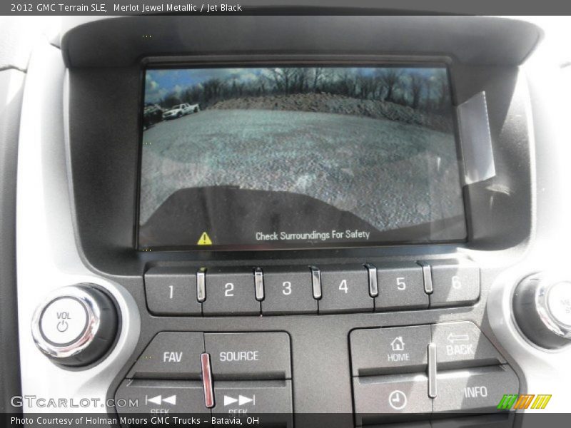 Merlot Jewel Metallic / Jet Black 2012 GMC Terrain SLE