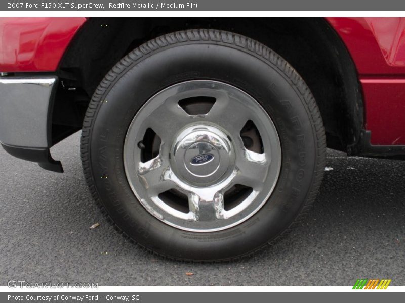 Redfire Metallic / Medium Flint 2007 Ford F150 XLT SuperCrew