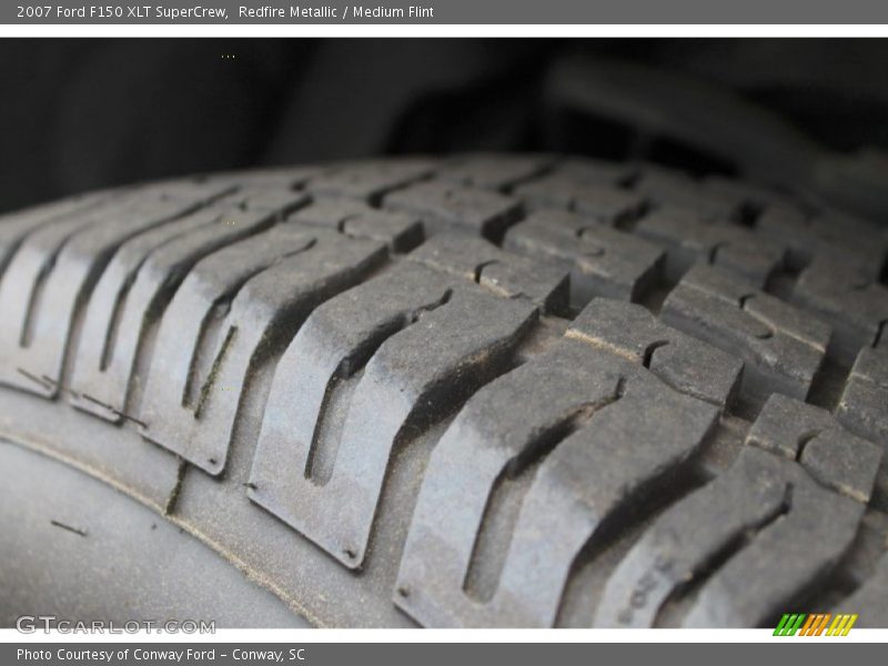 Redfire Metallic / Medium Flint 2007 Ford F150 XLT SuperCrew