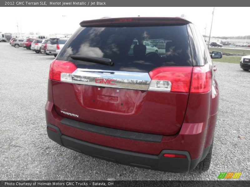 Merlot Jewel Metallic / Jet Black 2012 GMC Terrain SLE