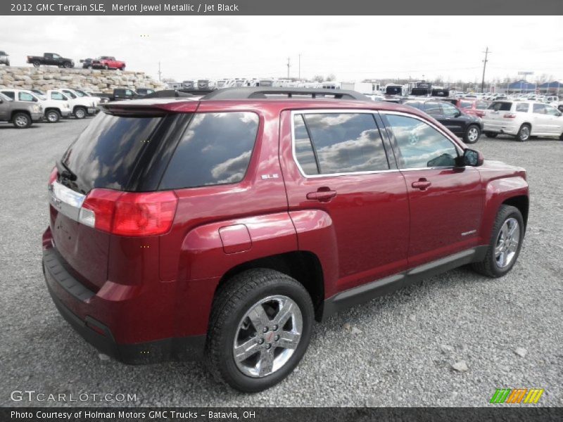 Merlot Jewel Metallic / Jet Black 2012 GMC Terrain SLE