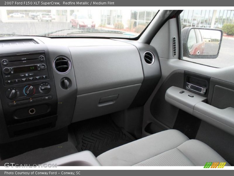 Redfire Metallic / Medium Flint 2007 Ford F150 XLT SuperCrew