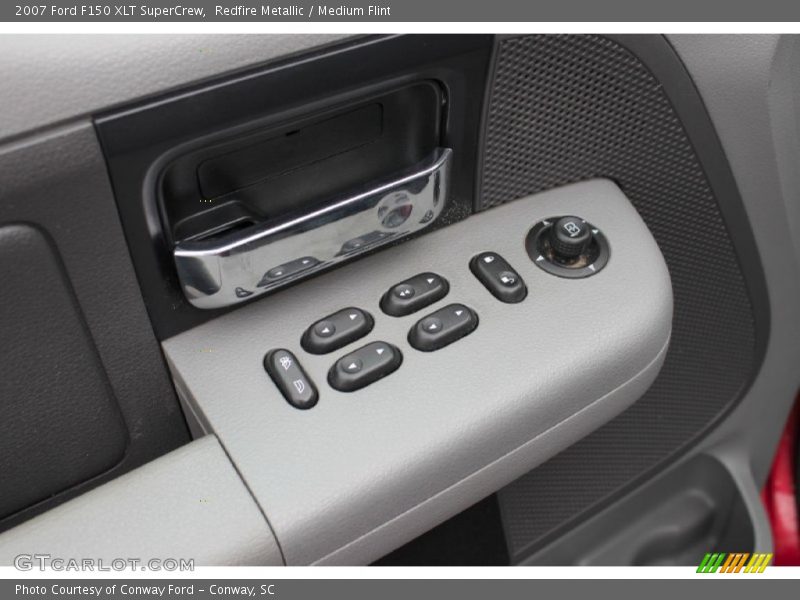 Redfire Metallic / Medium Flint 2007 Ford F150 XLT SuperCrew