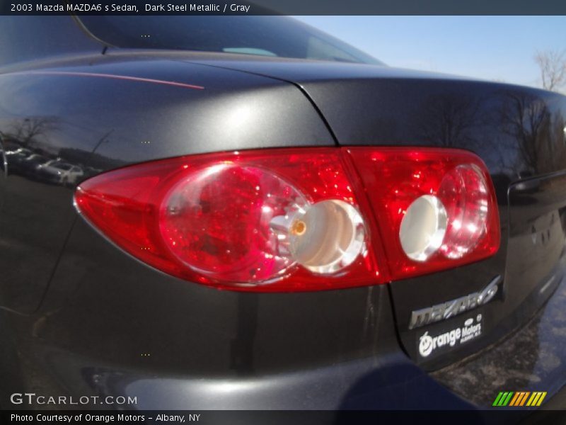 Dark Steel Metallic / Gray 2003 Mazda MAZDA6 s Sedan