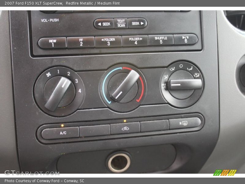 Controls of 2007 F150 XLT SuperCrew