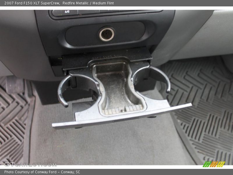 Redfire Metallic / Medium Flint 2007 Ford F150 XLT SuperCrew