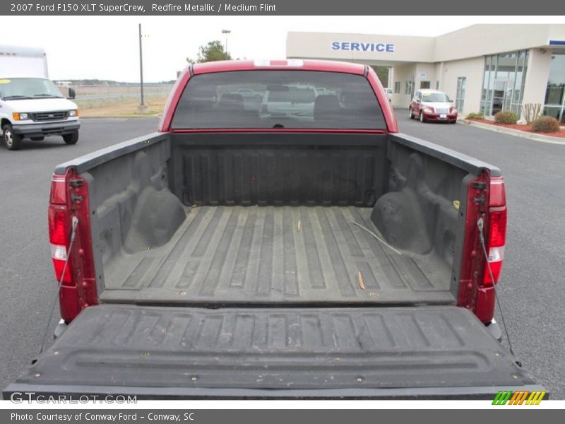 Redfire Metallic / Medium Flint 2007 Ford F150 XLT SuperCrew