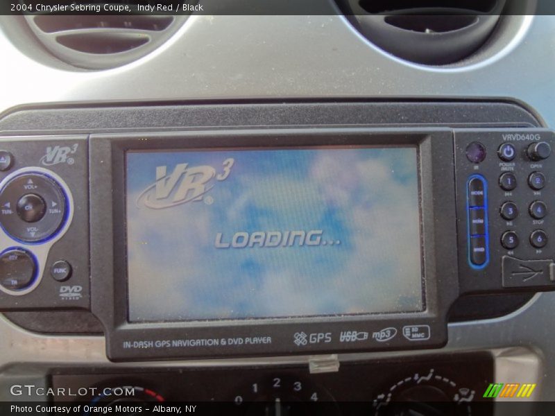 Indy Red / Black 2004 Chrysler Sebring Coupe