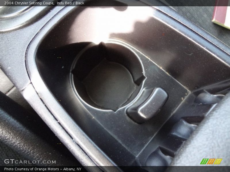 Indy Red / Black 2004 Chrysler Sebring Coupe