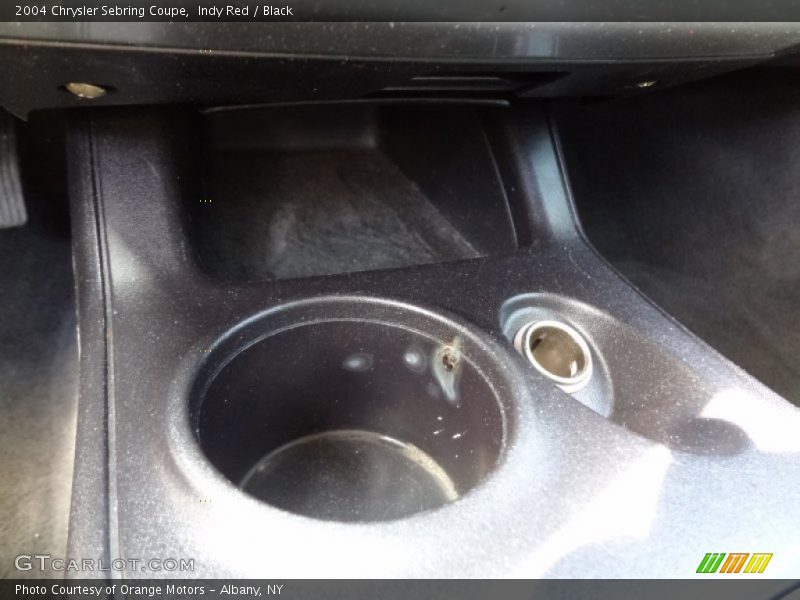 Indy Red / Black 2004 Chrysler Sebring Coupe