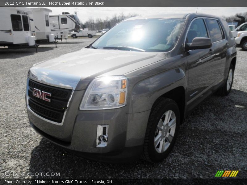 Mocha Steel Metallic / Jet Black 2012 GMC Terrain SLE