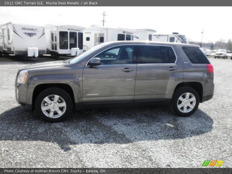 Mocha Steel Metallic / Jet Black 2012 GMC Terrain SLE