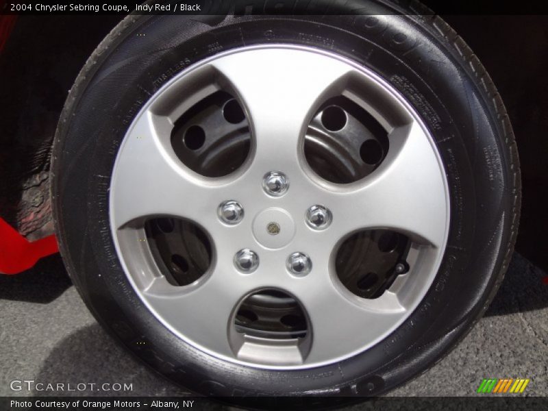 Indy Red / Black 2004 Chrysler Sebring Coupe