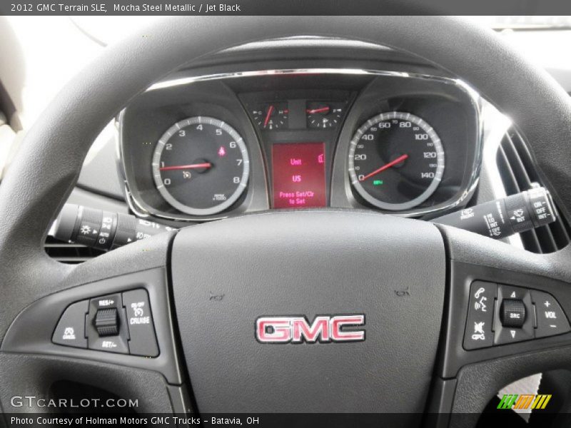 Mocha Steel Metallic / Jet Black 2012 GMC Terrain SLE