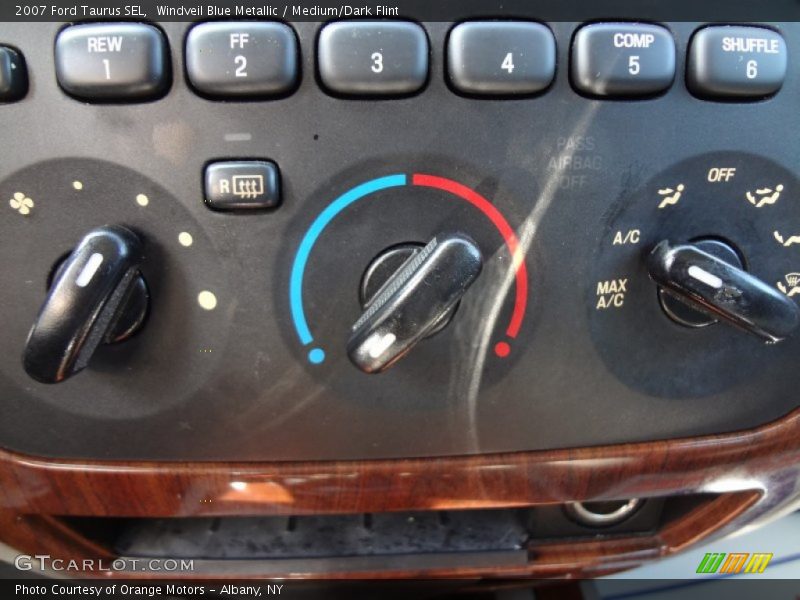 Windveil Blue Metallic / Medium/Dark Flint 2007 Ford Taurus SEL