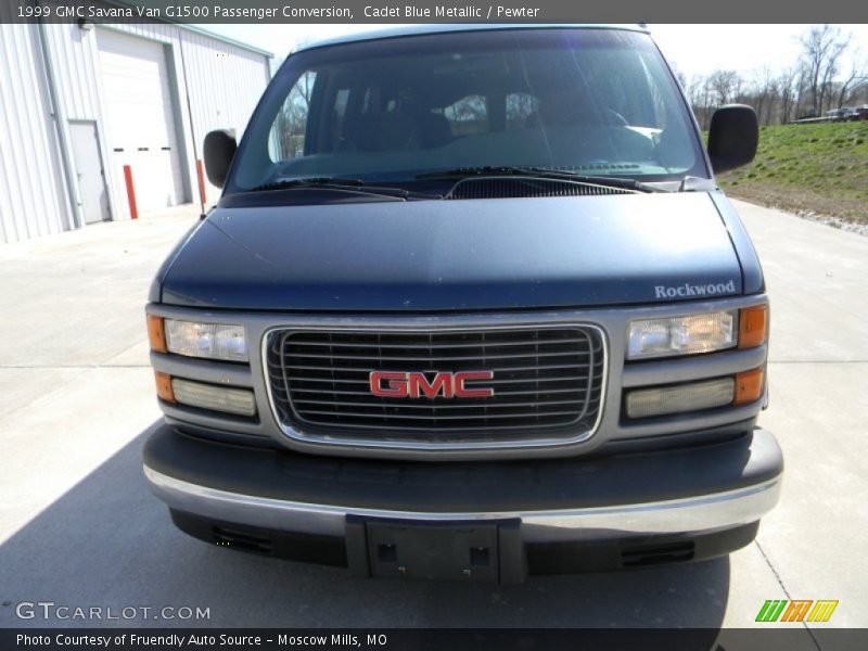 Cadet Blue Metallic / Pewter 1999 GMC Savana Van G1500 Passenger Conversion