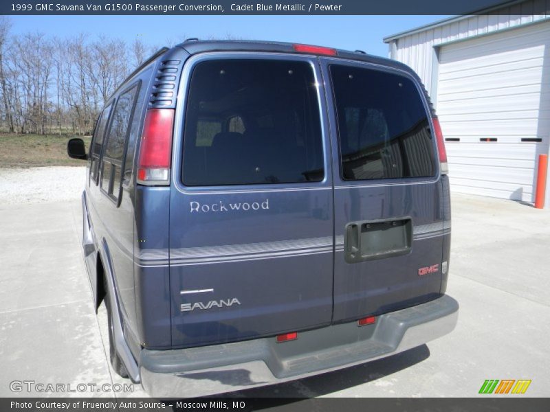Cadet Blue Metallic / Pewter 1999 GMC Savana Van G1500 Passenger Conversion