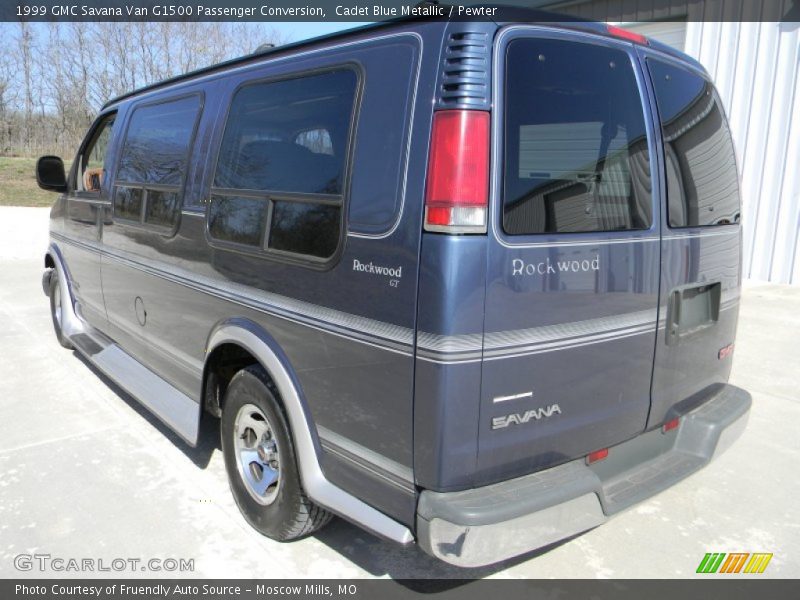 Cadet Blue Metallic / Pewter 1999 GMC Savana Van G1500 Passenger Conversion