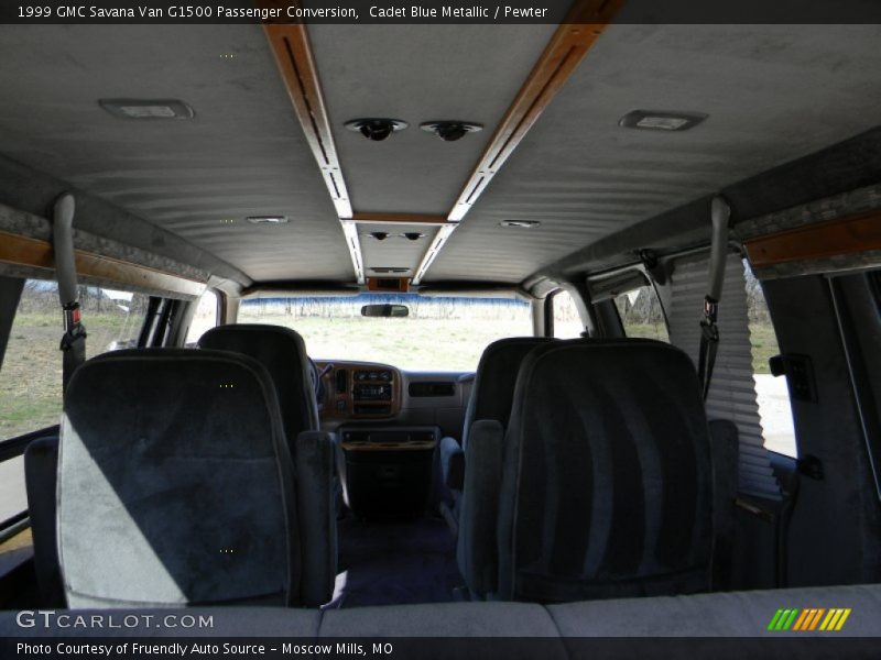 Cadet Blue Metallic / Pewter 1999 GMC Savana Van G1500 Passenger Conversion