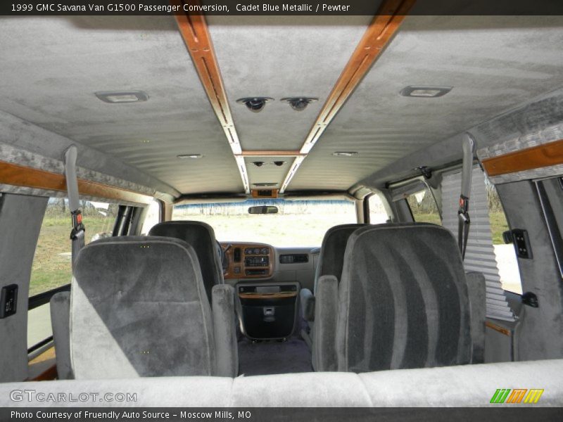 Cadet Blue Metallic / Pewter 1999 GMC Savana Van G1500 Passenger Conversion