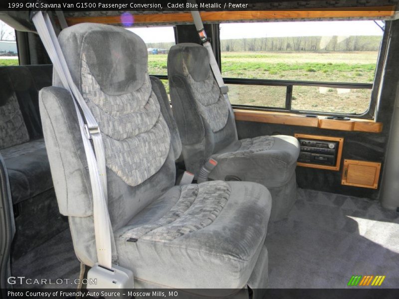 Cadet Blue Metallic / Pewter 1999 GMC Savana Van G1500 Passenger Conversion