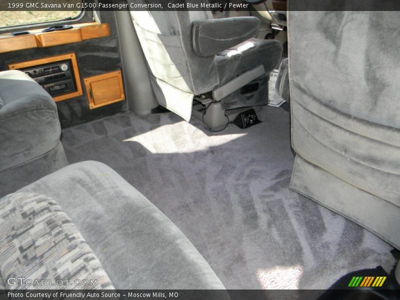 Cadet Blue Metallic / Pewter 1999 GMC Savana Van G1500 Passenger Conversion