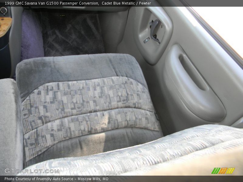 Cadet Blue Metallic / Pewter 1999 GMC Savana Van G1500 Passenger Conversion