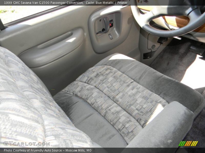 Cadet Blue Metallic / Pewter 1999 GMC Savana Van G1500 Passenger Conversion