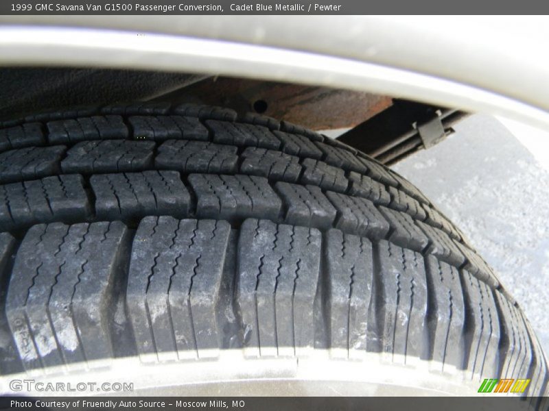 Cadet Blue Metallic / Pewter 1999 GMC Savana Van G1500 Passenger Conversion