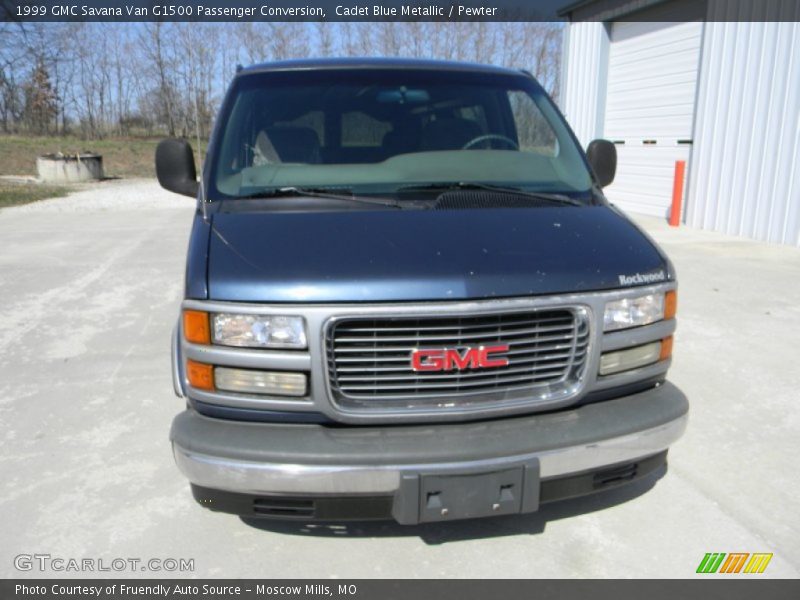 Cadet Blue Metallic / Pewter 1999 GMC Savana Van G1500 Passenger Conversion