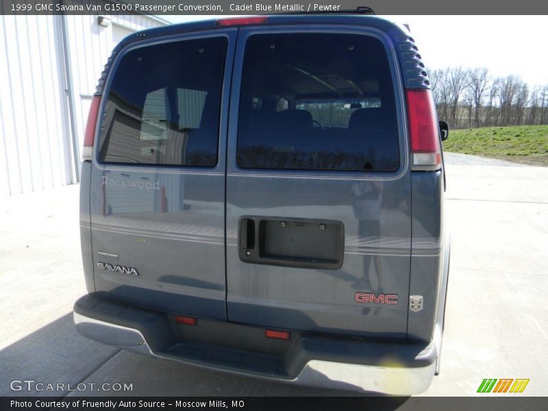 Cadet Blue Metallic / Pewter 1999 GMC Savana Van G1500 Passenger Conversion