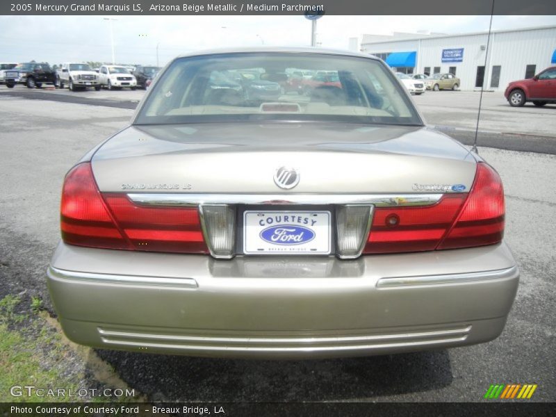 Arizona Beige Metallic / Medium Parchment 2005 Mercury Grand Marquis LS