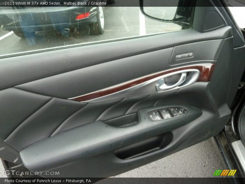 Malbec Black / Graphite 2011 Infiniti M 37x AWD Sedan