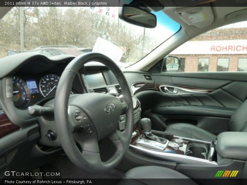 Malbec Black / Graphite 2011 Infiniti M 37x AWD Sedan