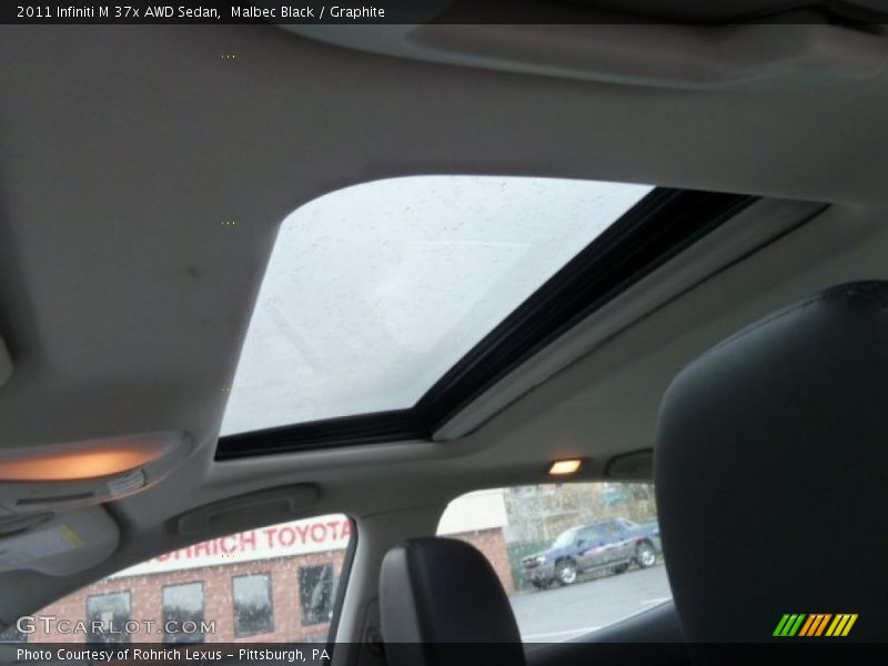 Malbec Black / Graphite 2011 Infiniti M 37x AWD Sedan