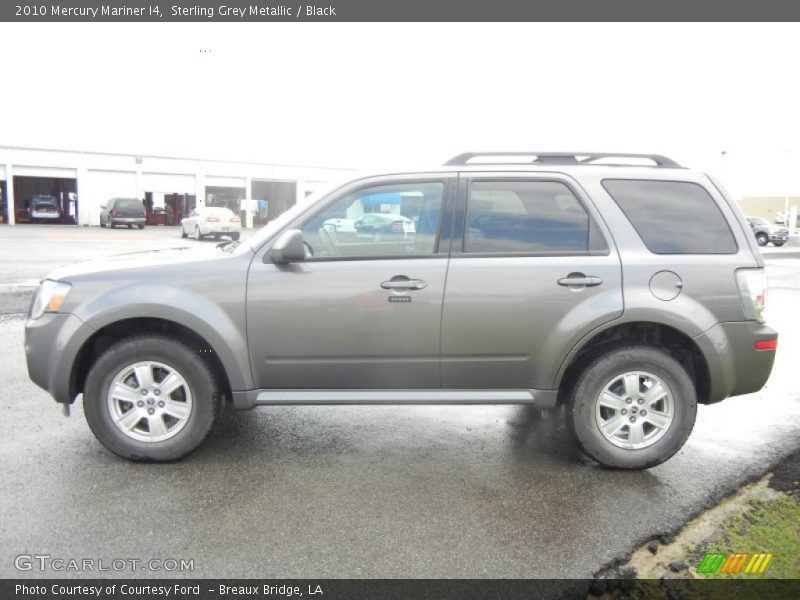Sterling Grey Metallic / Black 2010 Mercury Mariner I4