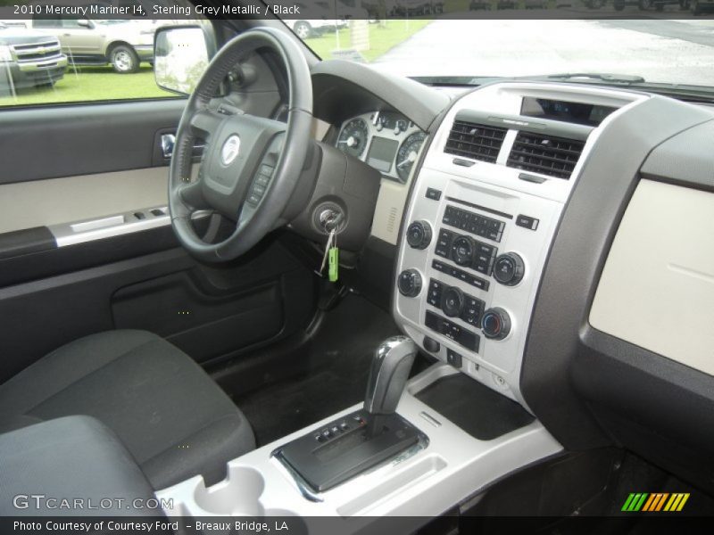 Sterling Grey Metallic / Black 2010 Mercury Mariner I4